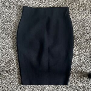 Chocolate Classic Black Pencil Skirt Lg NWOT